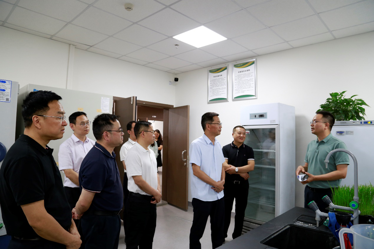 绵阳市安州区委书记一行赴水稻研究所调研交流-四川农业大学新闻网